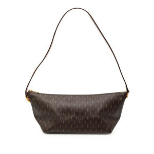Saint Laurent Le Monogram Shoulder Bag Brown Leather